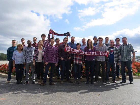 Plaidurday - Chicago Fire Staff